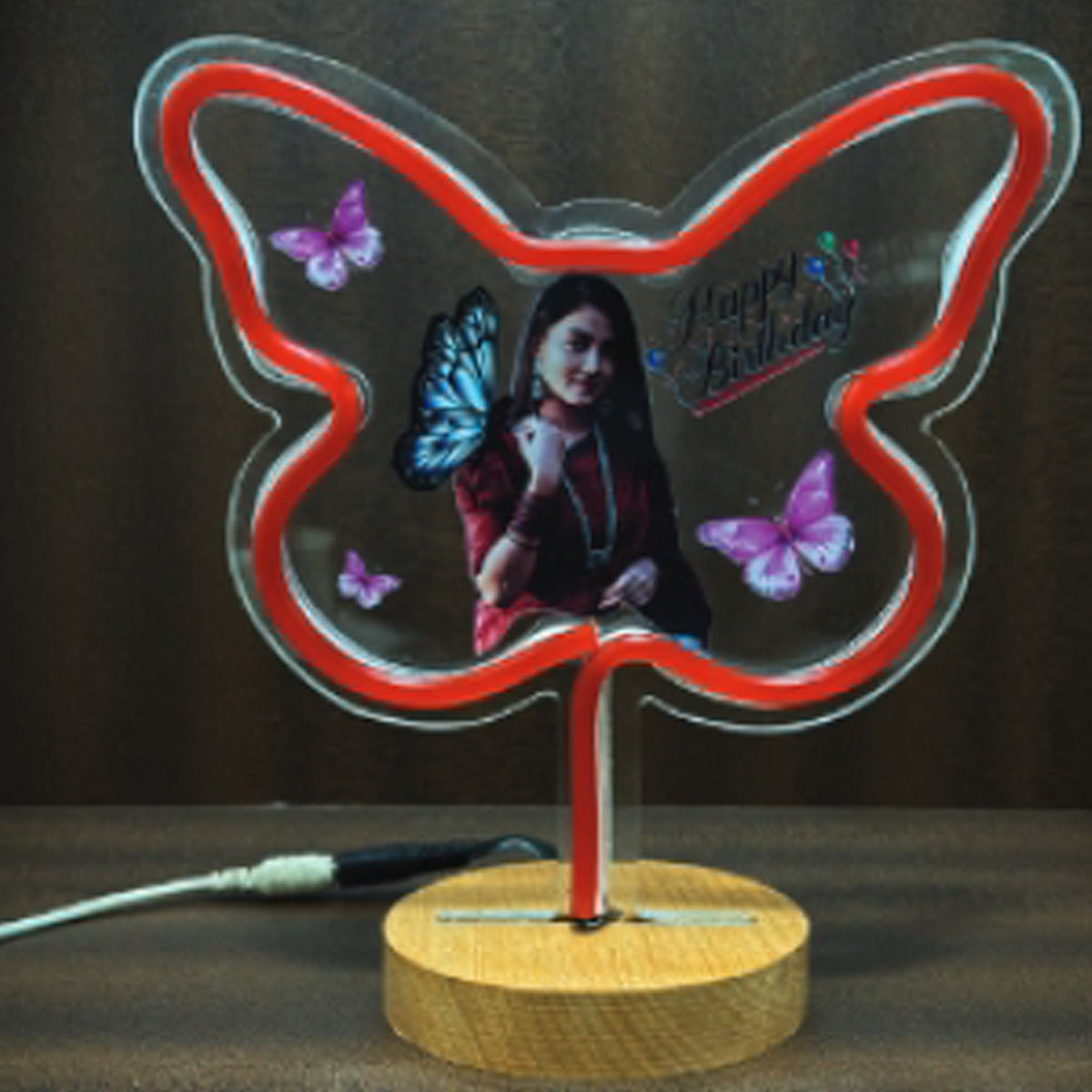 TABLE TOP NEON LIGHT GIFTS – COLOR PRINT (8in)