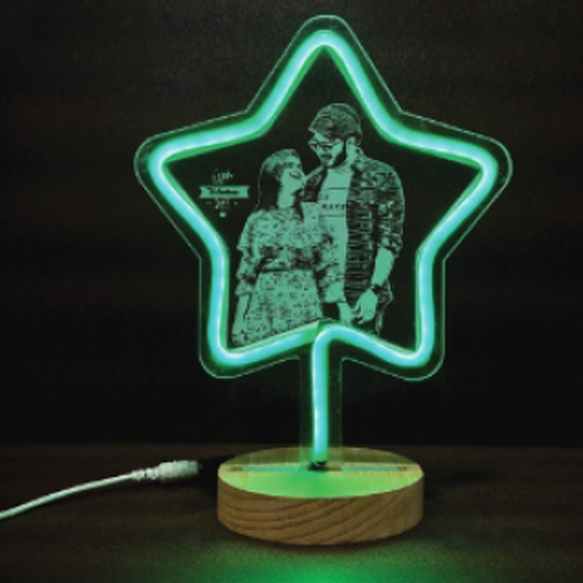 TABLE TOP NEON LIGHT GIFTS – ENGRAVING