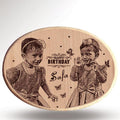 Customize Wooden Engraving [Contact us on Whatsapp] 6x8 inch
